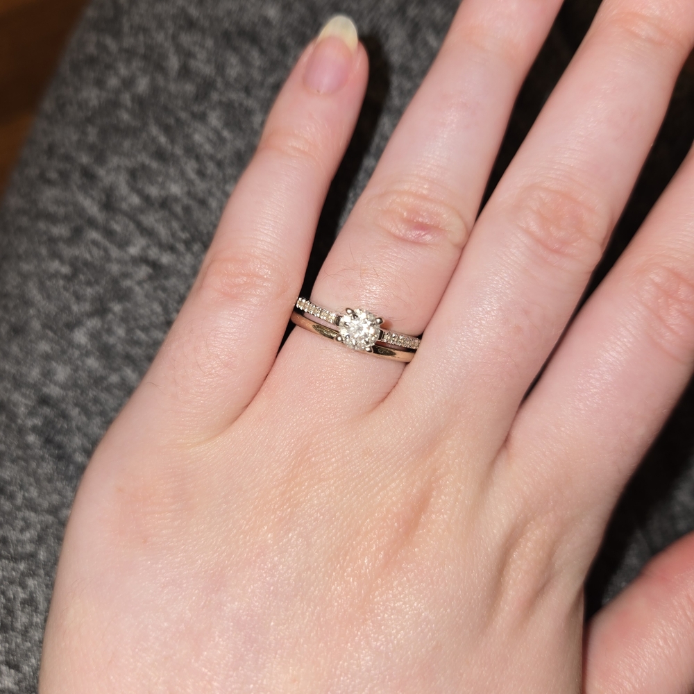 Brilliant Earth Engagement Ring And Wedding Band